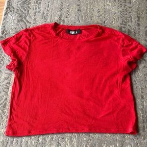 Reformation Red Tee
